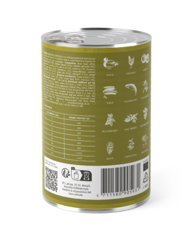 Essential Foods Essential Food Paté CONTOUR 400gr Essential Foods Essential Food Paté CONTOUR 400gr