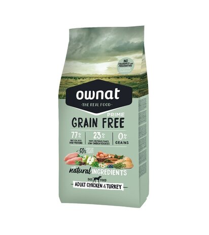 Ownat Ownat Prime Kip & Kalkoen Graanvrij Ownat Ownat Prime Kip & Kalkoen Graanvrij