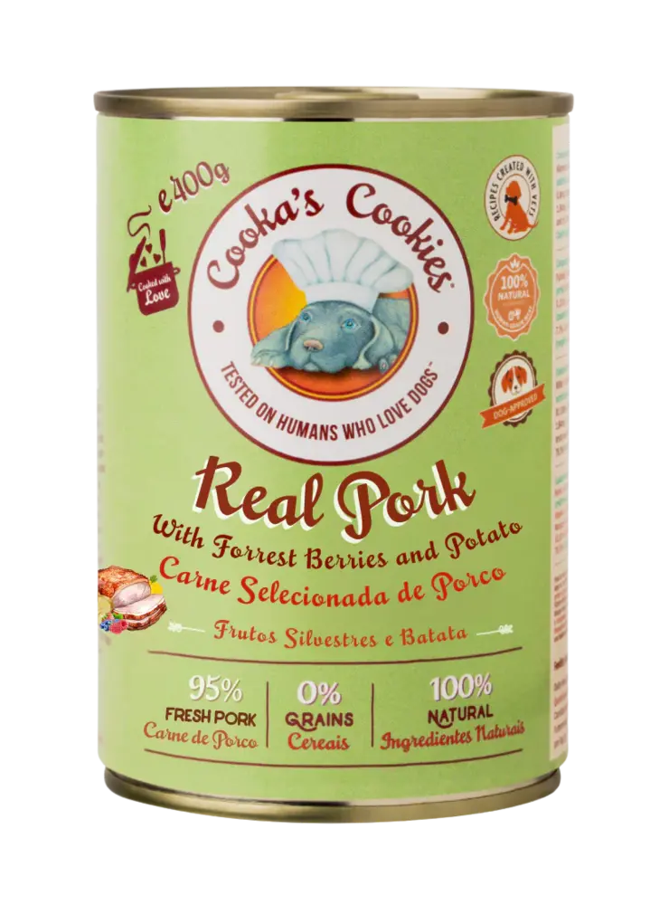 Cooka's Cookies Cooka's Cookies Real Pork, Forest Berries & Potato