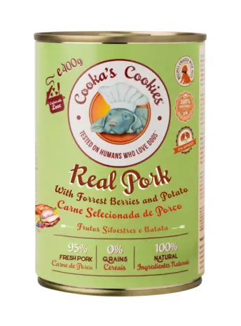 Cooka's Cookies Cooka's Cookies Real Pork, Forest Berries & Potato