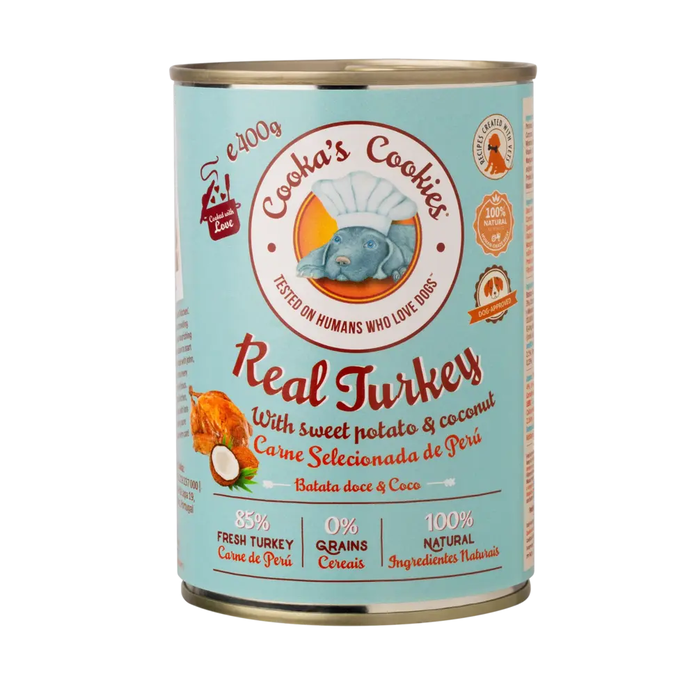 Cooka's Cookies Cooka's Cookies Real Turkey, Sweet Potato & Coconut