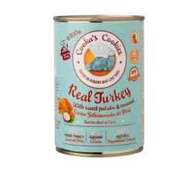 Cooka's Cookies Cooka's Cookies Real Turkey, Sweet Potato & Coconut