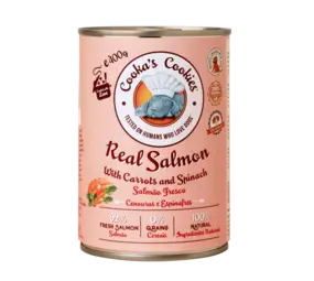 Cooka's Cookies Cooka's Cookies Real Salmon, Carrots & Spinach