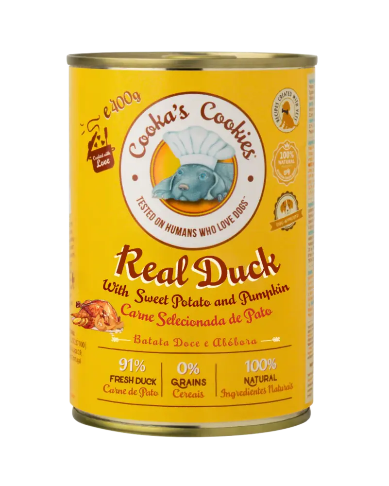 Cooka's Cookies Cooka's Cookies Real Duck, Sweet Potato & Pumpkin