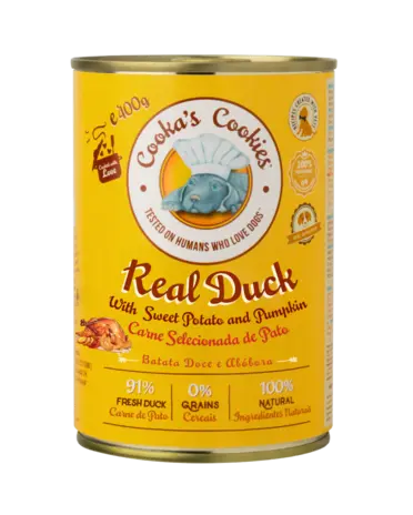 Cooka's Cookies Cooka's Cookies Real Duck, Sweet Potato & Pumpkin
