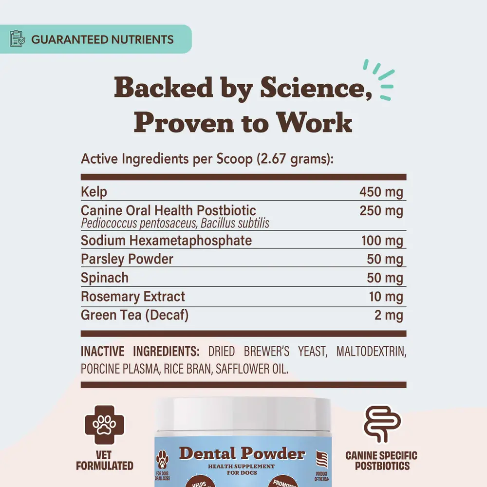 Natural Dog Company Natural Dog Company Dental Powder