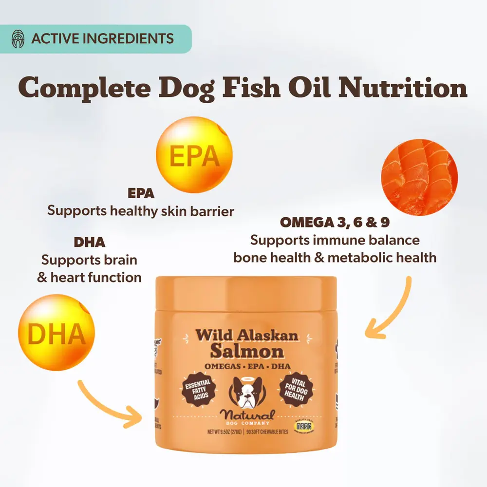 Natural Dog Company Natural Dog Company Wild Alaskan Salmon Chews Natural Dog Company Natural Dog Company Wild Alaskan Salmon Chews
