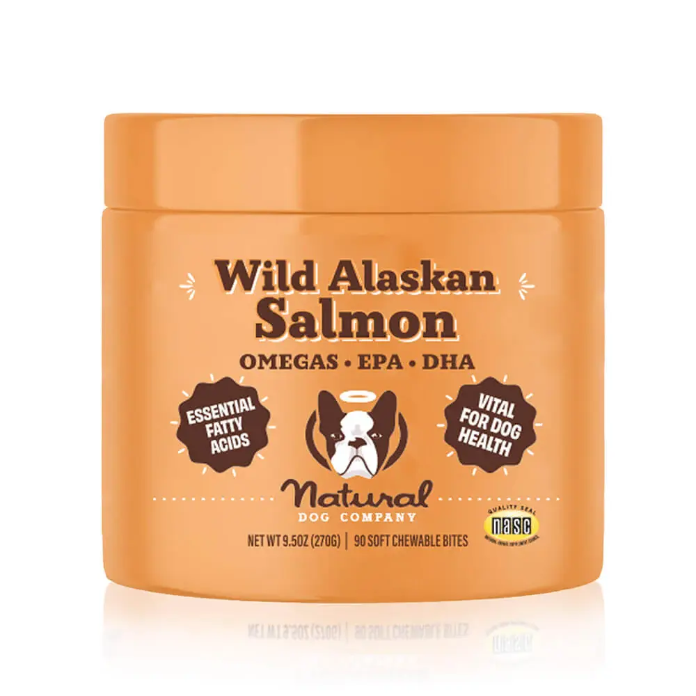 Natural Dog Company Natural Dog Company Wild Alaskan Salmon Chews Natural Dog Company Natural Dog Company Wild Alaskan Salmon Chews