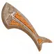 Sodapup Sodapup Nylon Dog Fish Chew Toy