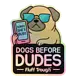 Fluff Trough Fluff Trough Sticker Dogs Before Dudes