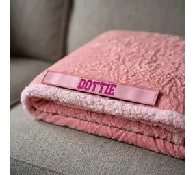 BullyBillows Bullybillows Solid Pink Edition Luxury Human & Dog Blanket BullyBillows Bullybillows Solid Pink Edition Luxury Human & Dog Blanket
