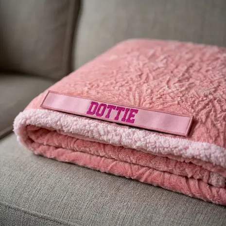 BullyBillows Bullybillows Solid Pink Edition Luxury Human & Dog Blanket BullyBillows Bullybillows Solid Pink Edition Luxury Human & Dog Blanket
