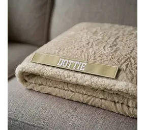 BullyBillows Bullybillows Solid Beige Edition Luxury Human & Dog Blanket BullyBillows Bullybillows Solid Beige Edition Luxury Human & Dog Blanket