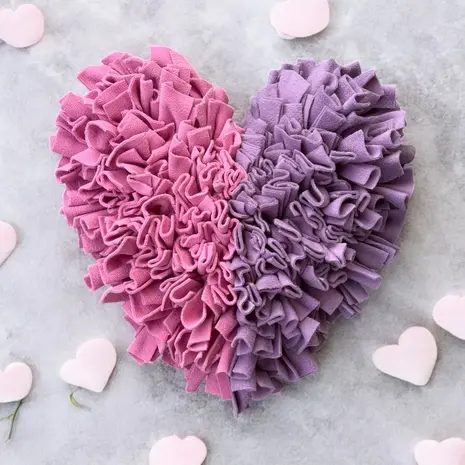 Snuffelmat Lieve Lavendel Hart Snuffelmat Lieve Lavendel Hart