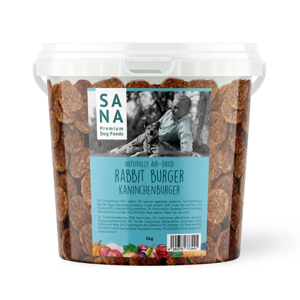 Sana Dog Sanadog Konijn Burgers