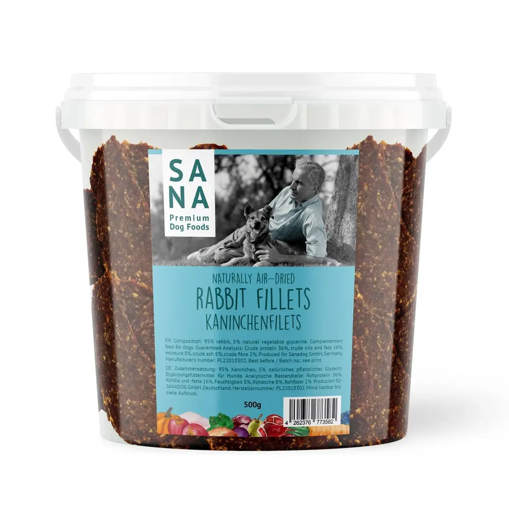 Sana Dog Sanadog Konijn Filets Sana Dog Sanadog Konijn Filets