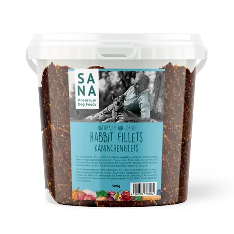 Sana Dog Sanadog Konijn Filets Sana Dog Sanadog Konijn Filets