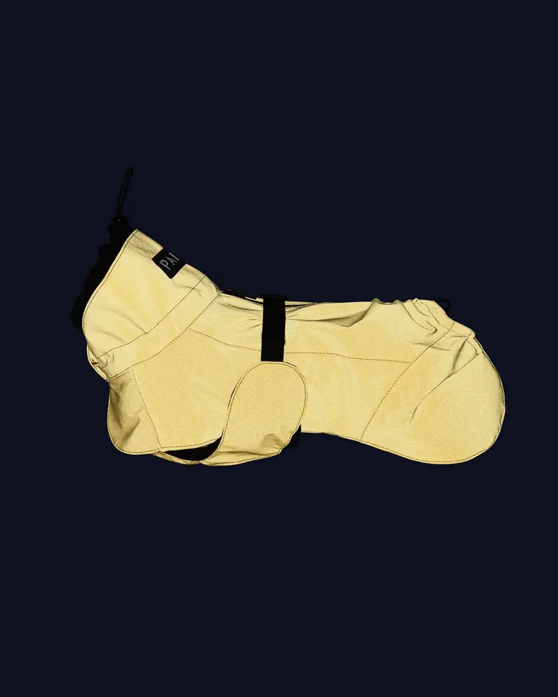 Paikka Paikka Visibility Raincoat Yellow Hondenjas