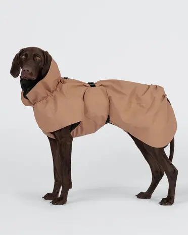 Paikka Paikka Visibility Raincoat Taupe Hondenjas