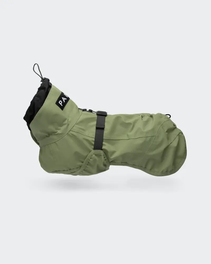 Paikka Paikka Reflective Shell Jacket Olive Hondenjas