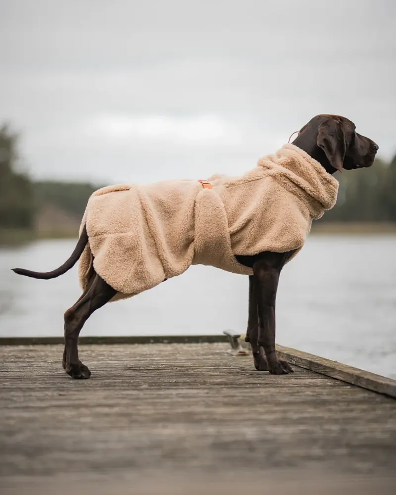 Paikka Paikka Sherpa Shirt Taupe Hondenjas Paikka Paikka Sherpa Shirt Taupe Hondenjas