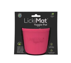 Lickimat Lickimat Yoggi Pot Roze