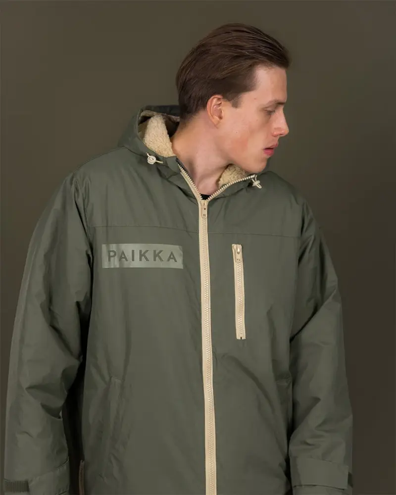 Paikka Paikka Human Winter Jacket KUURA Thyme