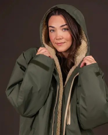 Paikka Paikka Human Winter Jacket KUURA Thyme