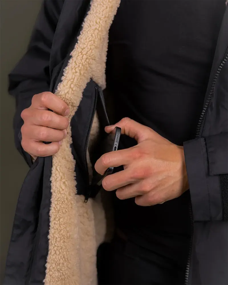 Paikka Paikka Human Winter Jacket KUURA Black