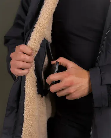 Paikka Paikka Human Winter Jacket KUURA Black