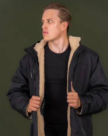 Paikka Paikka Human Winter Jacket KUURA Black
