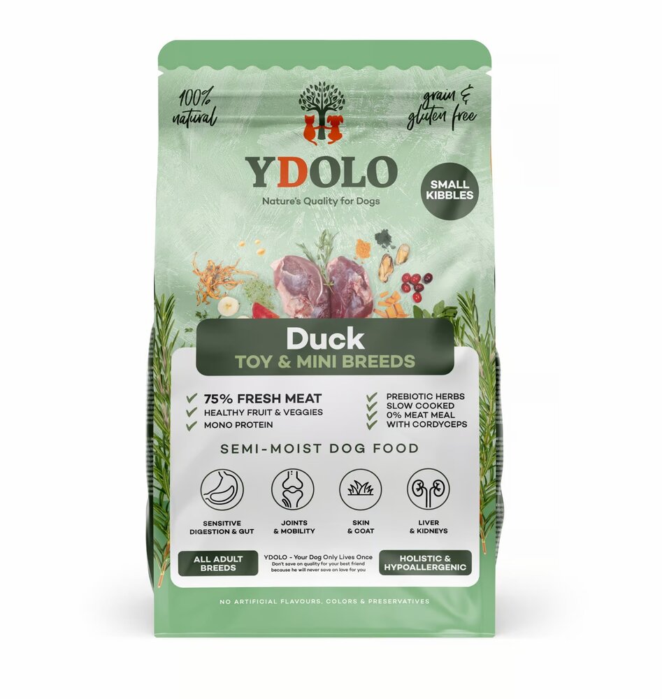 Ydolo YDOLO Healthy & Pure Duck MINI 700 gram Ydolo YDOLO Healthy & Pure Duck MINI 700 gram