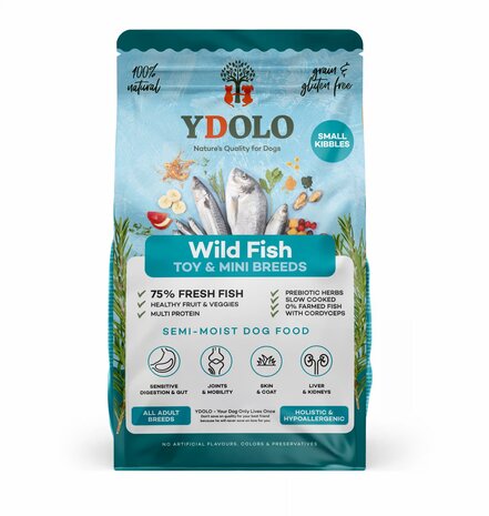 Ydolo YDOLO Healthy & Pure Wild Fish MINI 700 gram