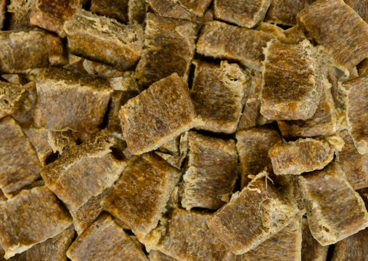 Bow Wow Bow WoW Kabeljauwhapjes met Kelp & Spirulina Bow Wow Bow WoW Kabeljauwhapjes met Kelp & Spirulina
