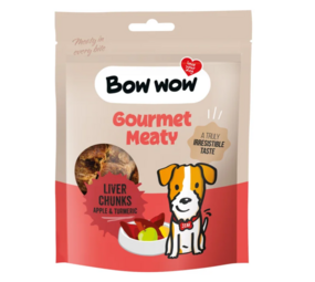 Bow Wow Bow Wow Leverhapjes met Appel & Kurkuma