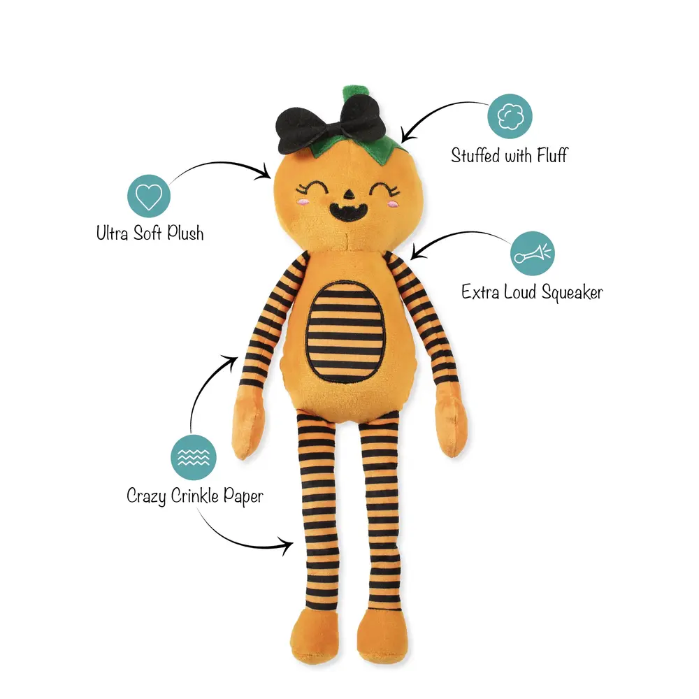 Petshop by Fringe studio Fringe Harvest Cutie Plush Dog Toy Petshop by Fringe studio Fringe Harvest Cutie Plush Dog Toy