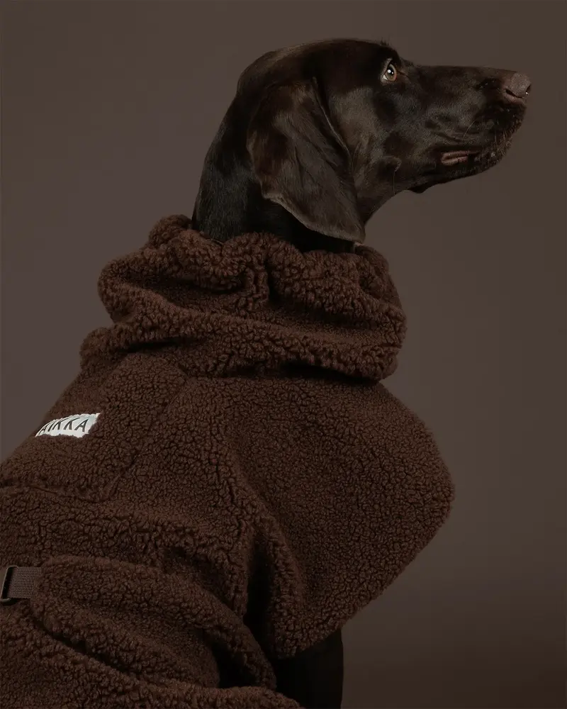 Paikka Paikka Sherpa Shirt Choco Hondenjas Paikka Paikka Sherpa Shirt Choco Hondenjas