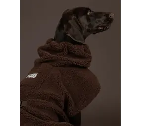 Paikka Paikka Sherpa Shirt Choco Hondenjas Paikka Paikka Sherpa Shirt Choco Hondenjas