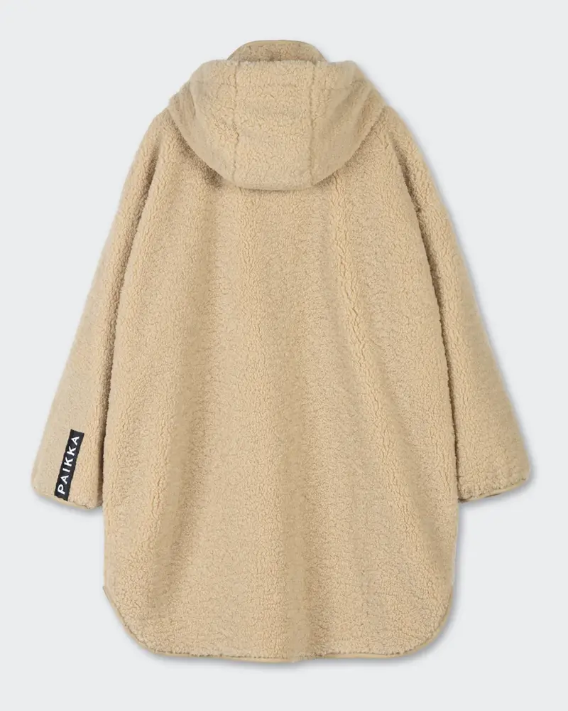 Paikka Human Sherpa Jacket SUMU Taupe Unisex Paikka Human Sherpa Jacket SUMU Taupe Unisex