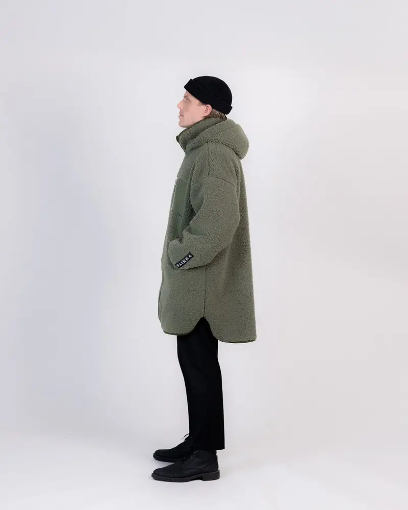 Paikka Human Sherpa Jacket SUMU Olive Unisex