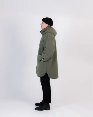 Paikka Human Sherpa Jacket SUMU Olive Unisex