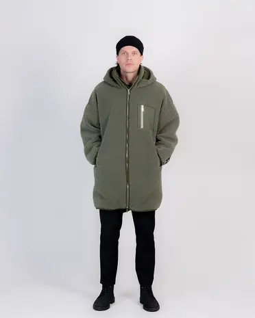 Paikka Human Sherpa Jacket SUMU Olive Unisex