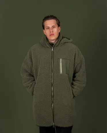 Paikka Human Sherpa Jacket SUMU Olive Unisex