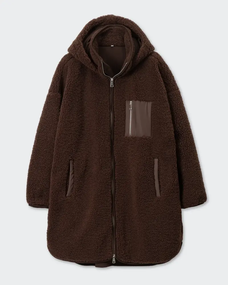 Paikka Human Sherpa Jacket SUMU Choco Unisex