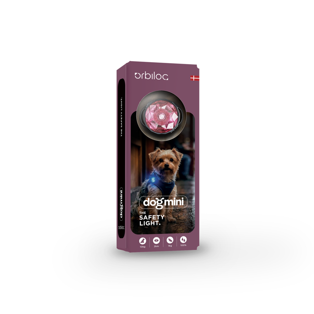 Orbiloc Orbiloc Dog Mini LED lampje Orbiloc Orbiloc Dog Mini LED lampje