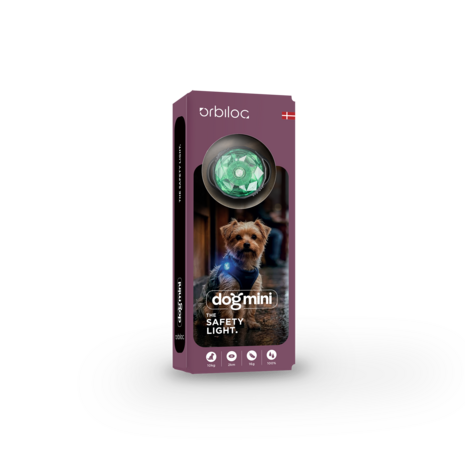 Orbiloc Orbiloc Dog Mini LED lampje Orbiloc Orbiloc Dog Mini LED lampje