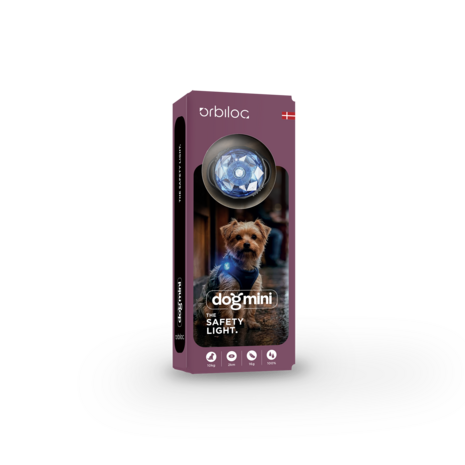 Orbiloc Orbiloc Dog Mini LED lampje Orbiloc Orbiloc Dog Mini LED lampje
