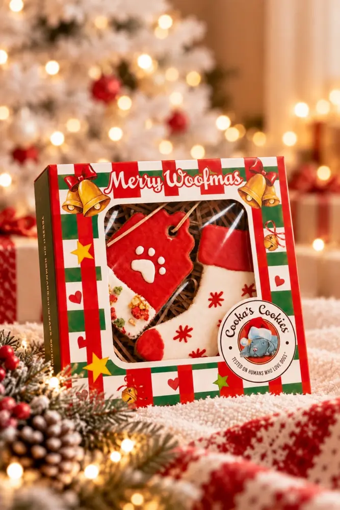Cooka's Cookies Cooka's Cookies Ornaments Cadeaubox Kerst