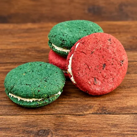 Cooka's Cookies Cooka's Cookies Kerst Doggie Macarons