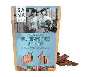 Sana Dog Sanadog Vitality kauwstick met Konijn Sana Dog Sanadog Vitality kauwstick met Konijn